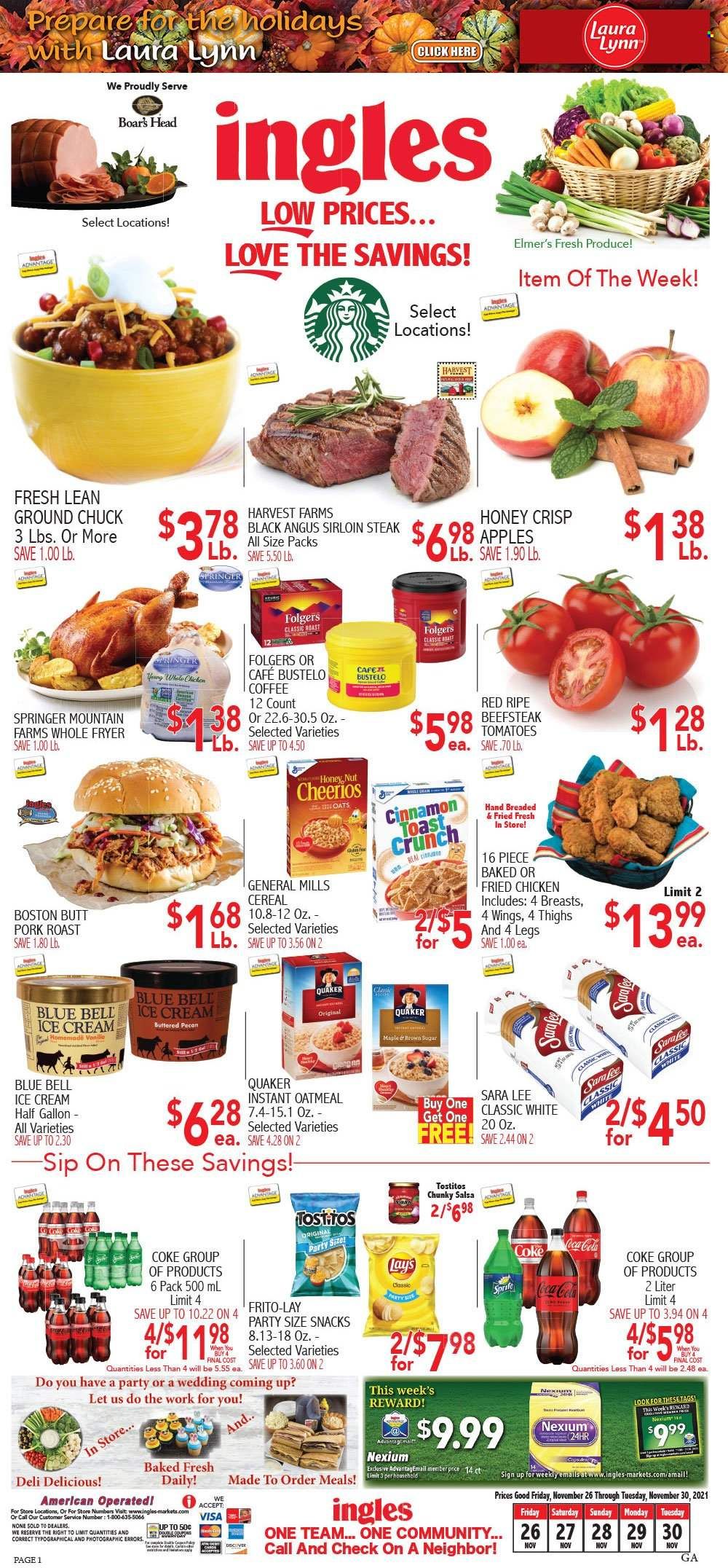 Ingles (GA, NC, SC, TN) Weekly Ad Flyer November 26 to December 3