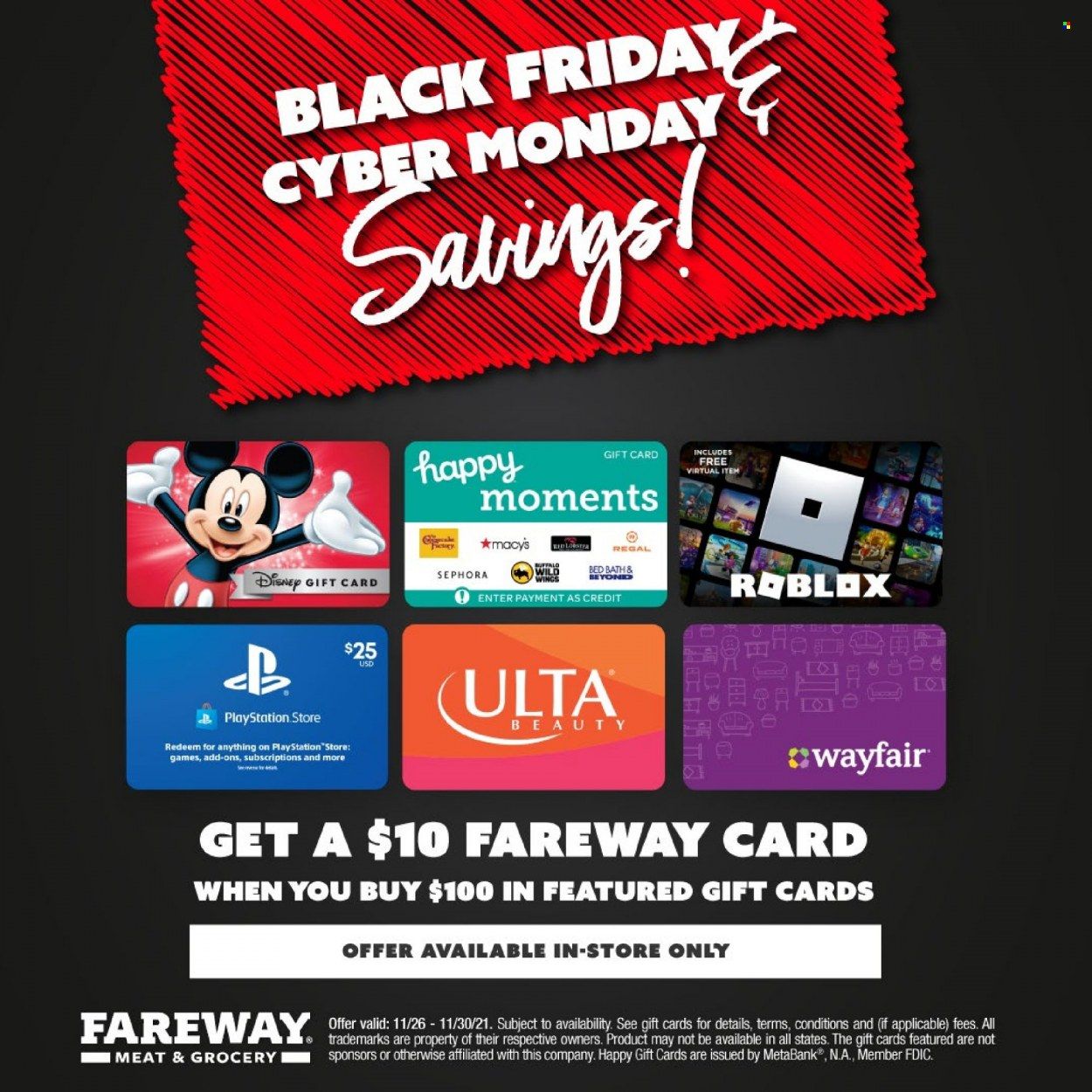 Fareway (IA) Weekly Ad Flyer November 26 to December 3