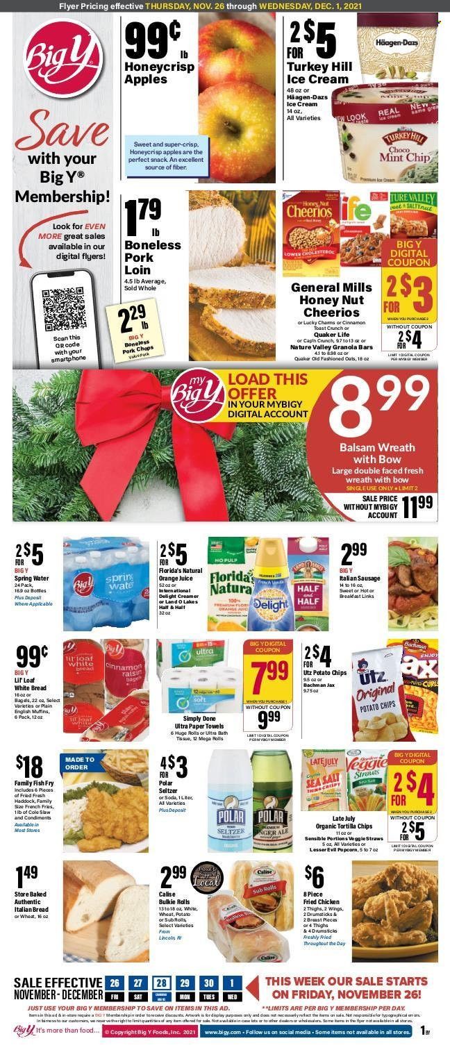 Big Y (MA) Weekly Ad Flyer November 26 to December 3