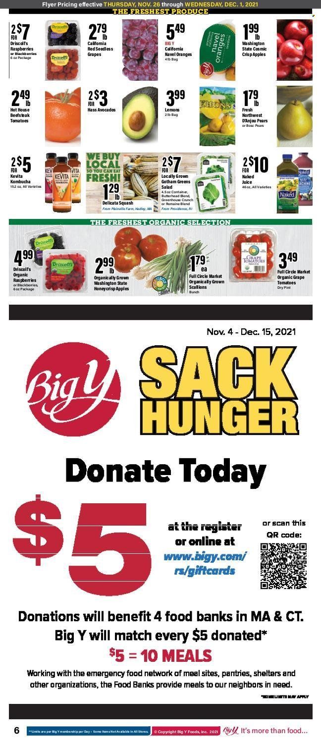 Big Y (MA) Weekly Ad Flyer November 26 to December 3