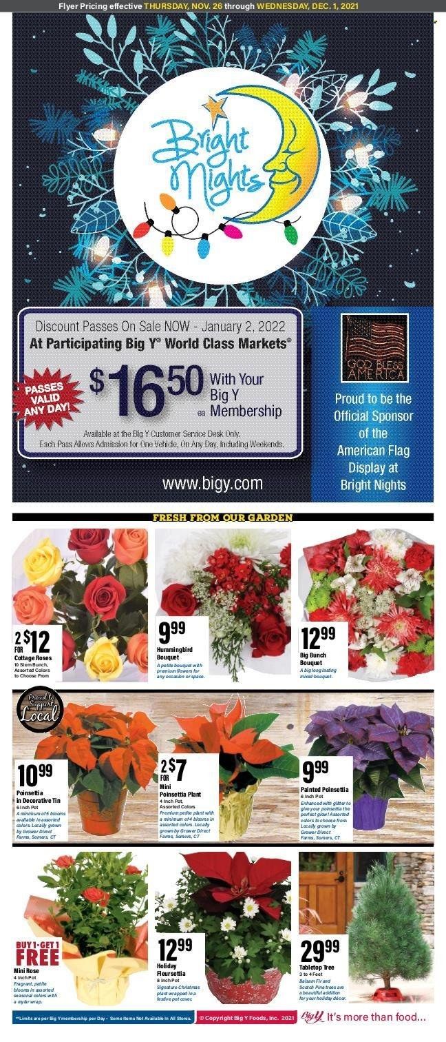 Big Y (CT) Weekly Ad Flyer November 26 to December 3