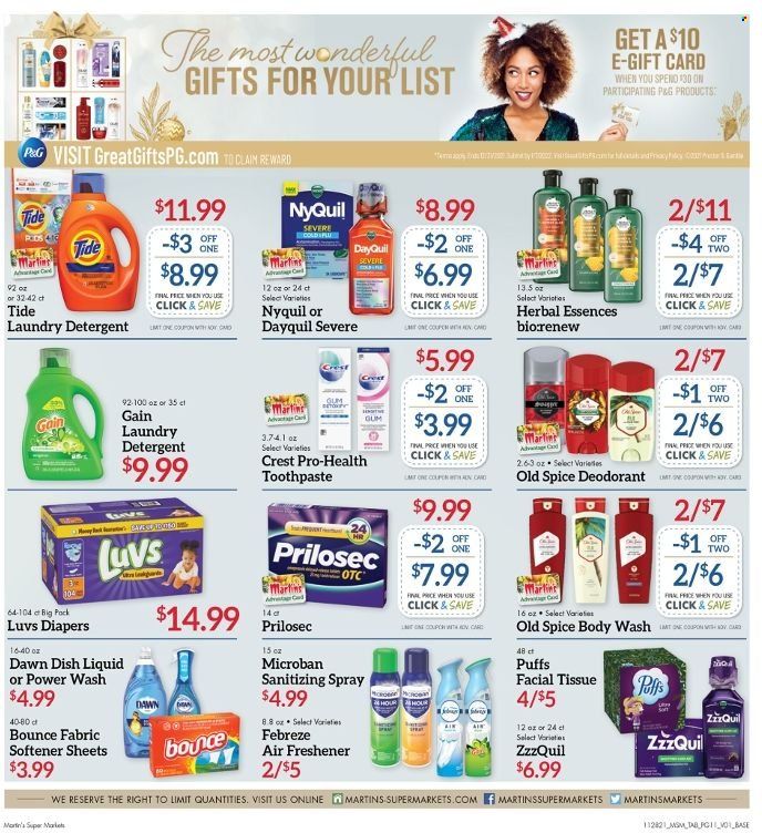 Martin’s (IN, MI) Weekly Ad Flyer November 26 to December 3
