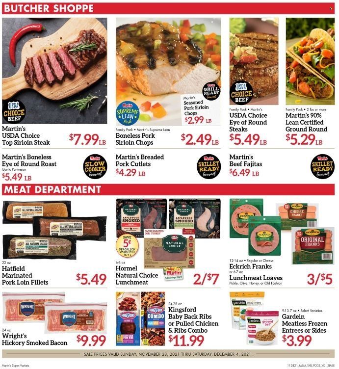 Martin’s (IN, MI) Weekly Ad Flyer November 26 to December 3