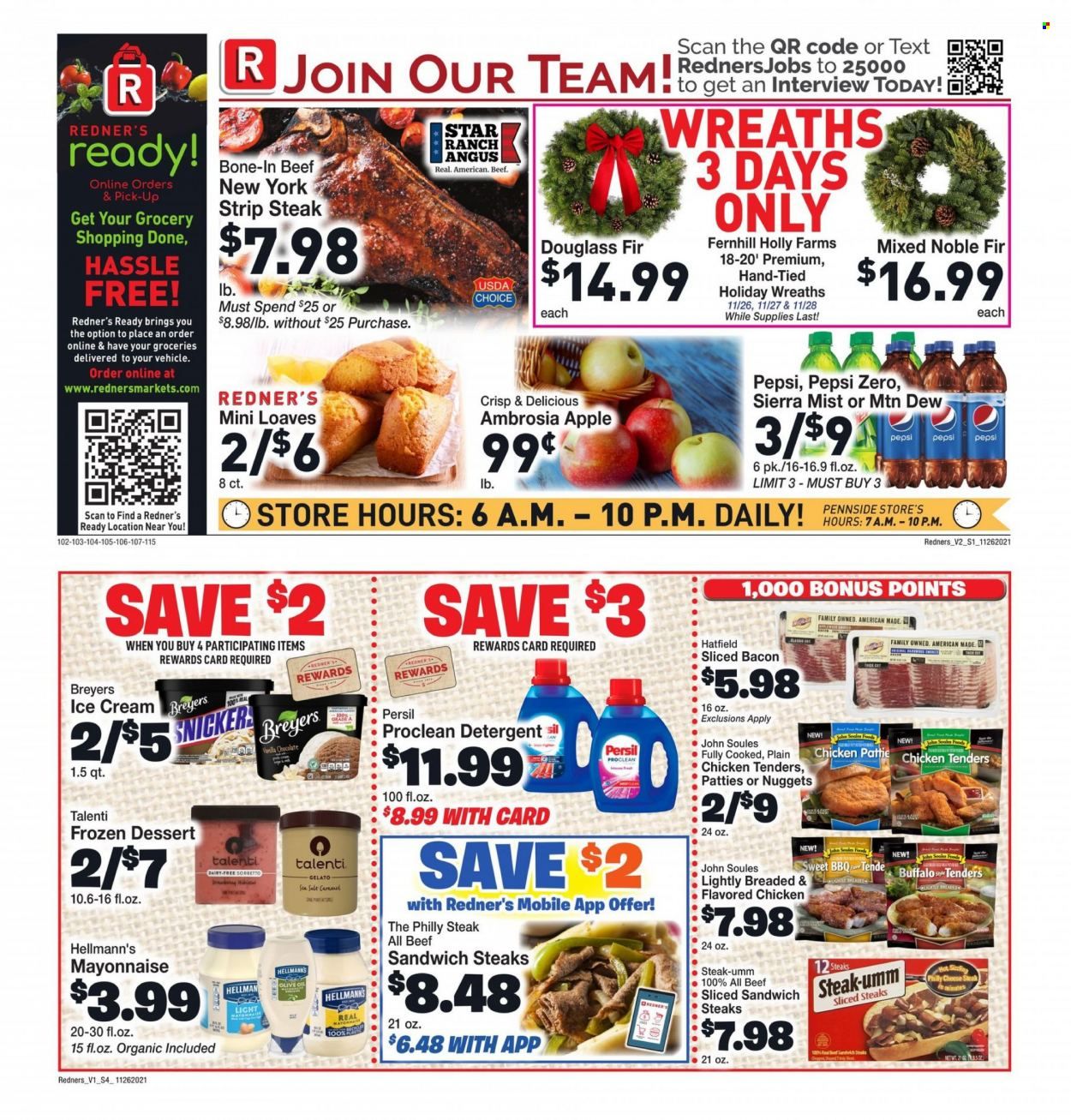 Redner's Markets (DE, MD, PA) Weekly Ad Flyer November 26 to December 3