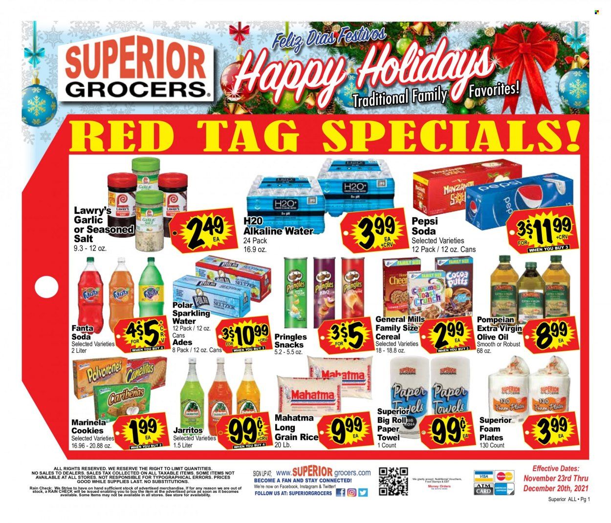 Superior Grocers (CA) Weekly Ad Flyer November 26 to December 3