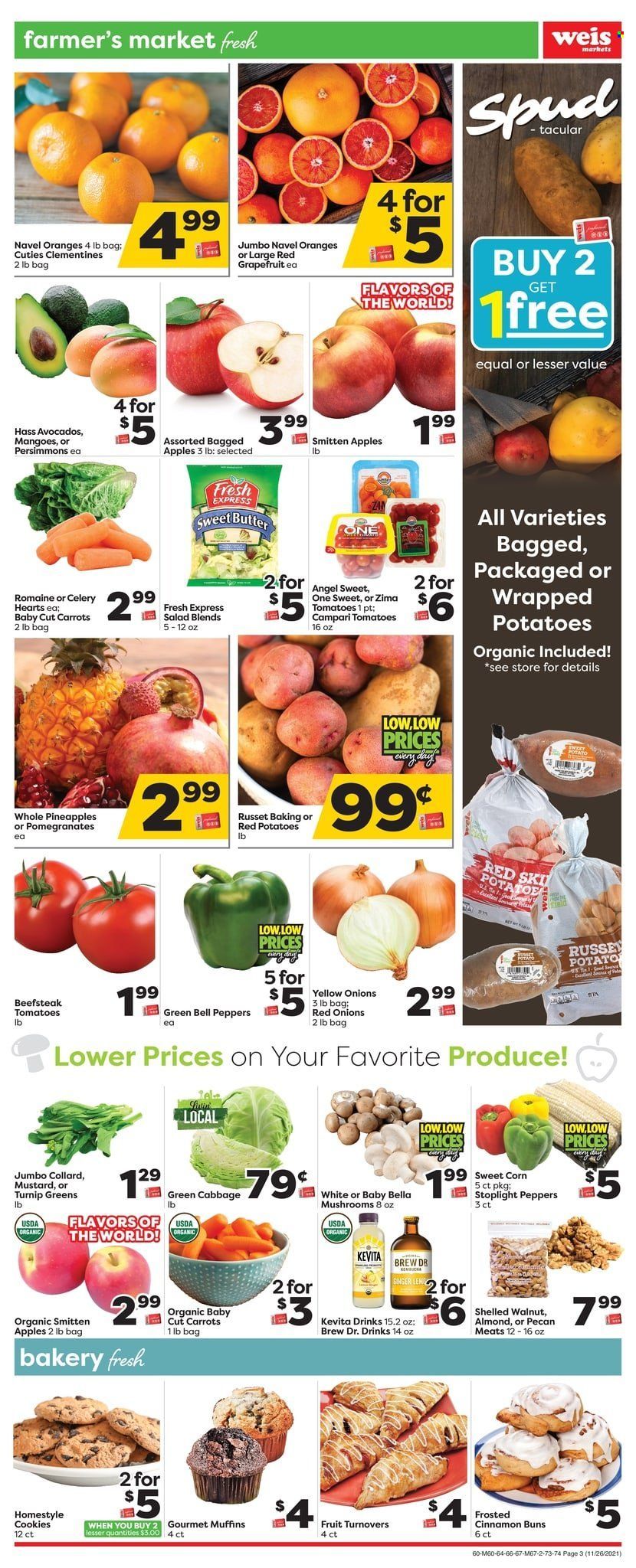 Weis (MD, NY, PA) Weekly Ad Flyer November 26 to December 3