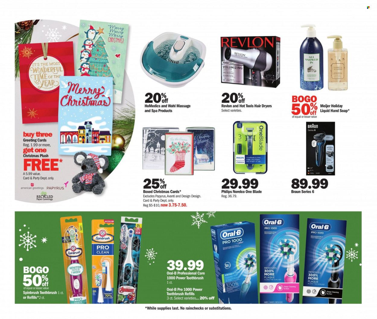 Meijer (IL, IN, KY, MI, OH, WI) Weekly Ad Flyer November 26 to December 3