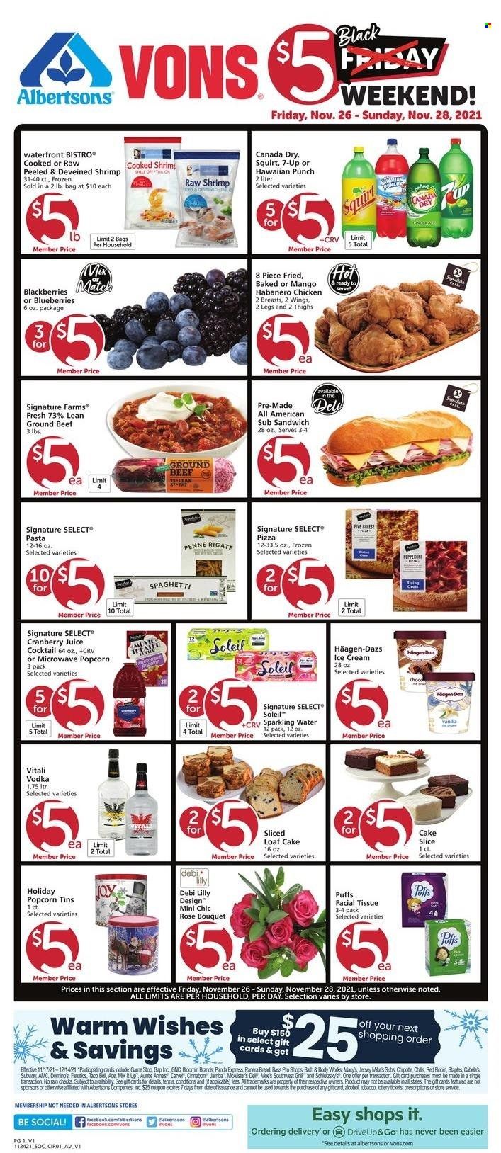 Vons (CA) Weekly Ad Flyer November 26 to December 3