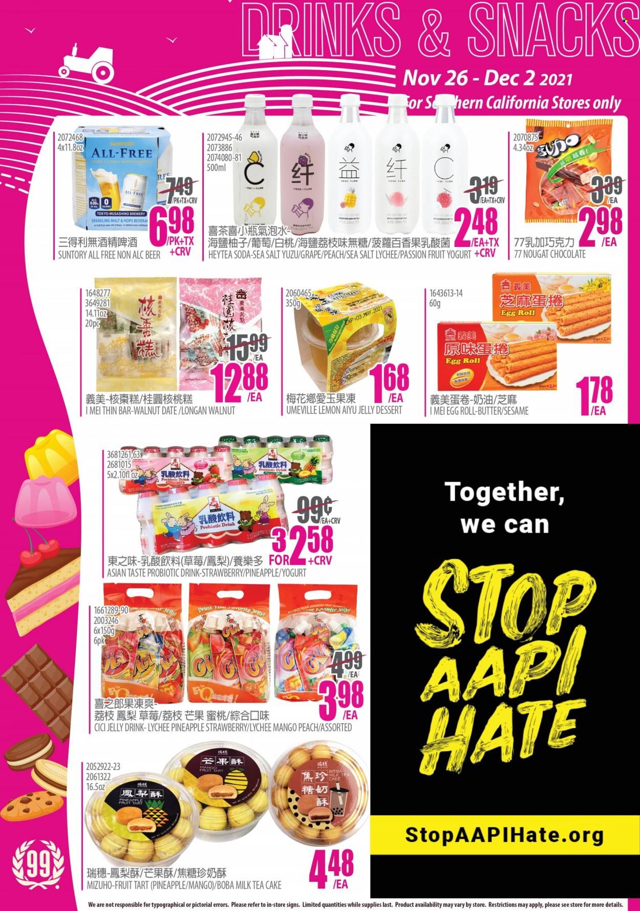 99 Ranch Market (CA) Weekly Ad Flyer November 26 to December 3