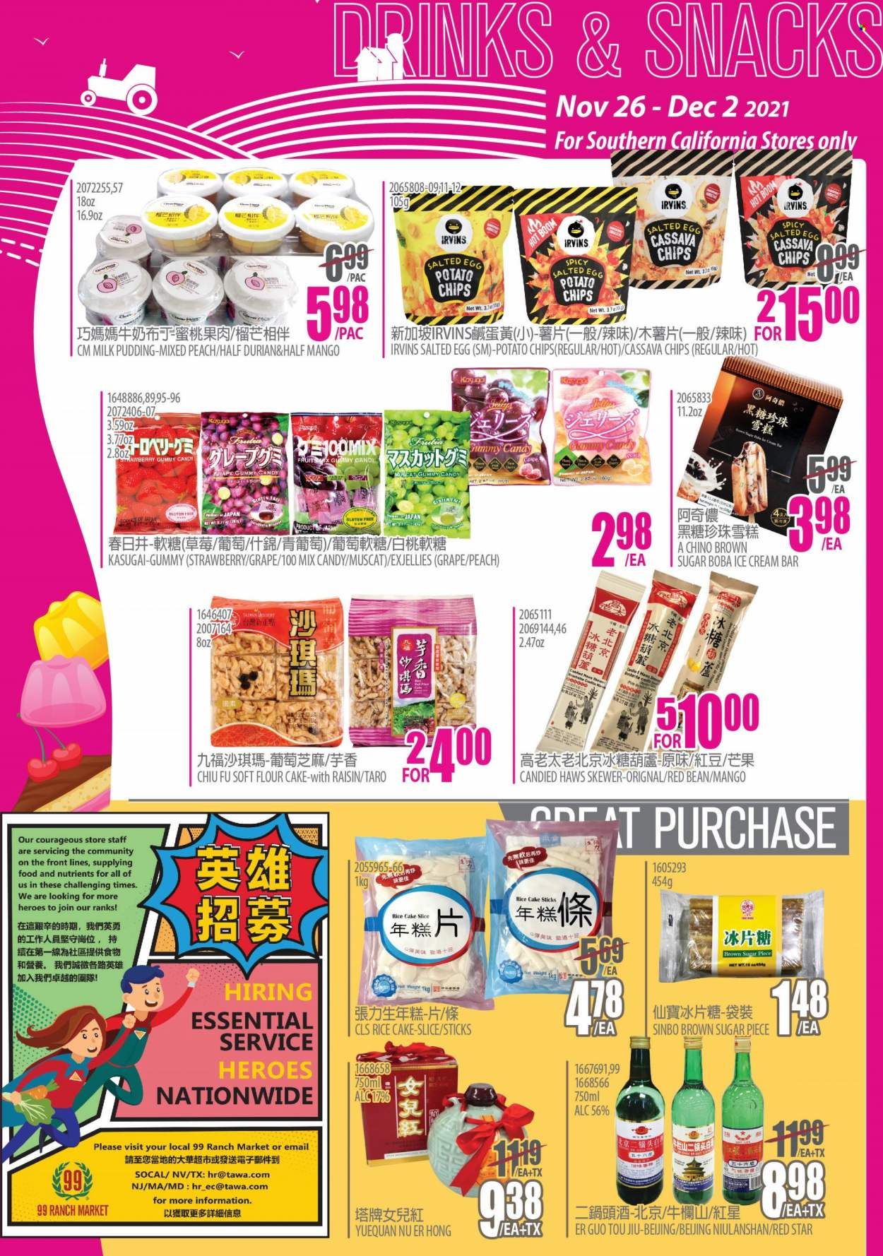99 Ranch Market (CA) Weekly Ad Flyer November 26 to December 3