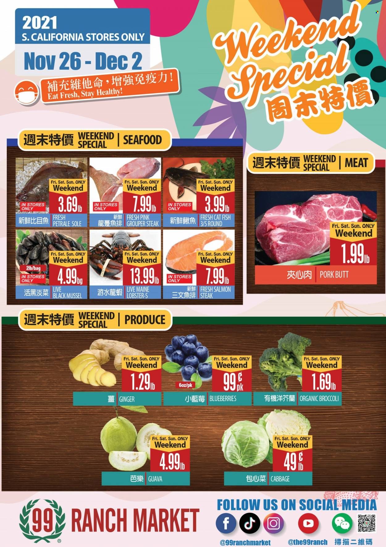 99 Ranch Market (CA) Weekly Ad Flyer November 26 to December 3