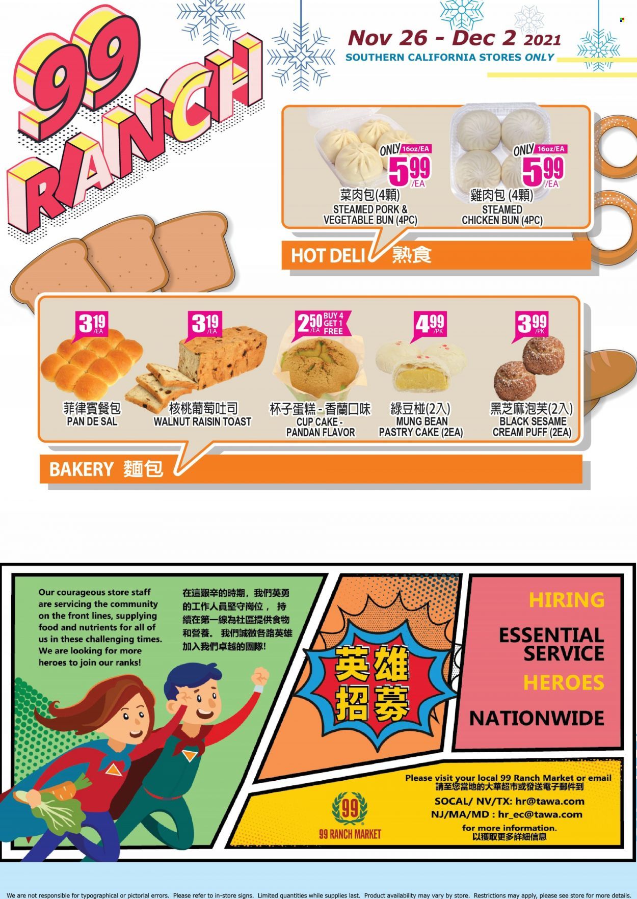 99 Ranch Market (CA) Weekly Ad Flyer November 26 to December 3