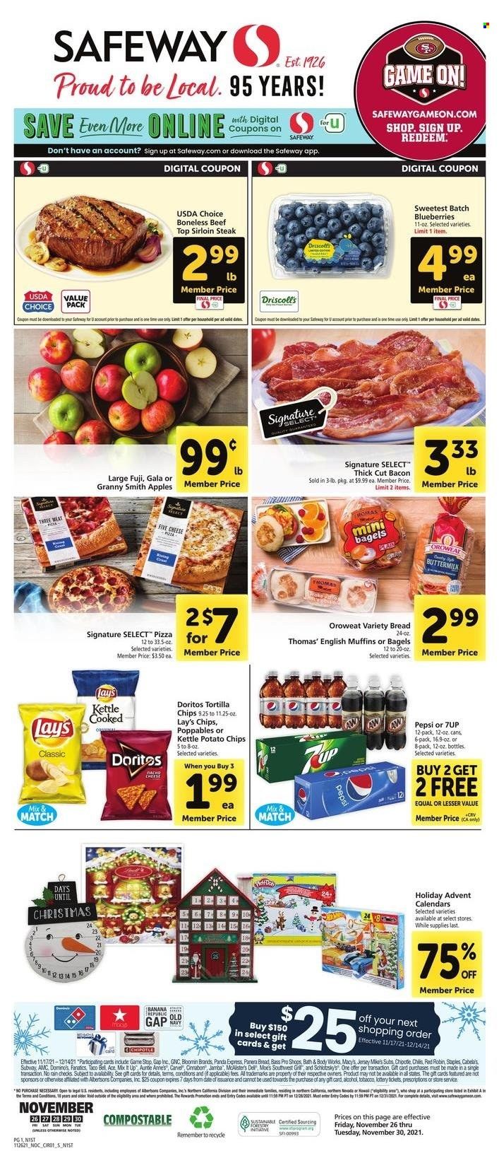 Safeway (AZ, CA, CO, HI, MD, NE, OR, VA, WA) Weekly Ad Flyer November 26 to December 3