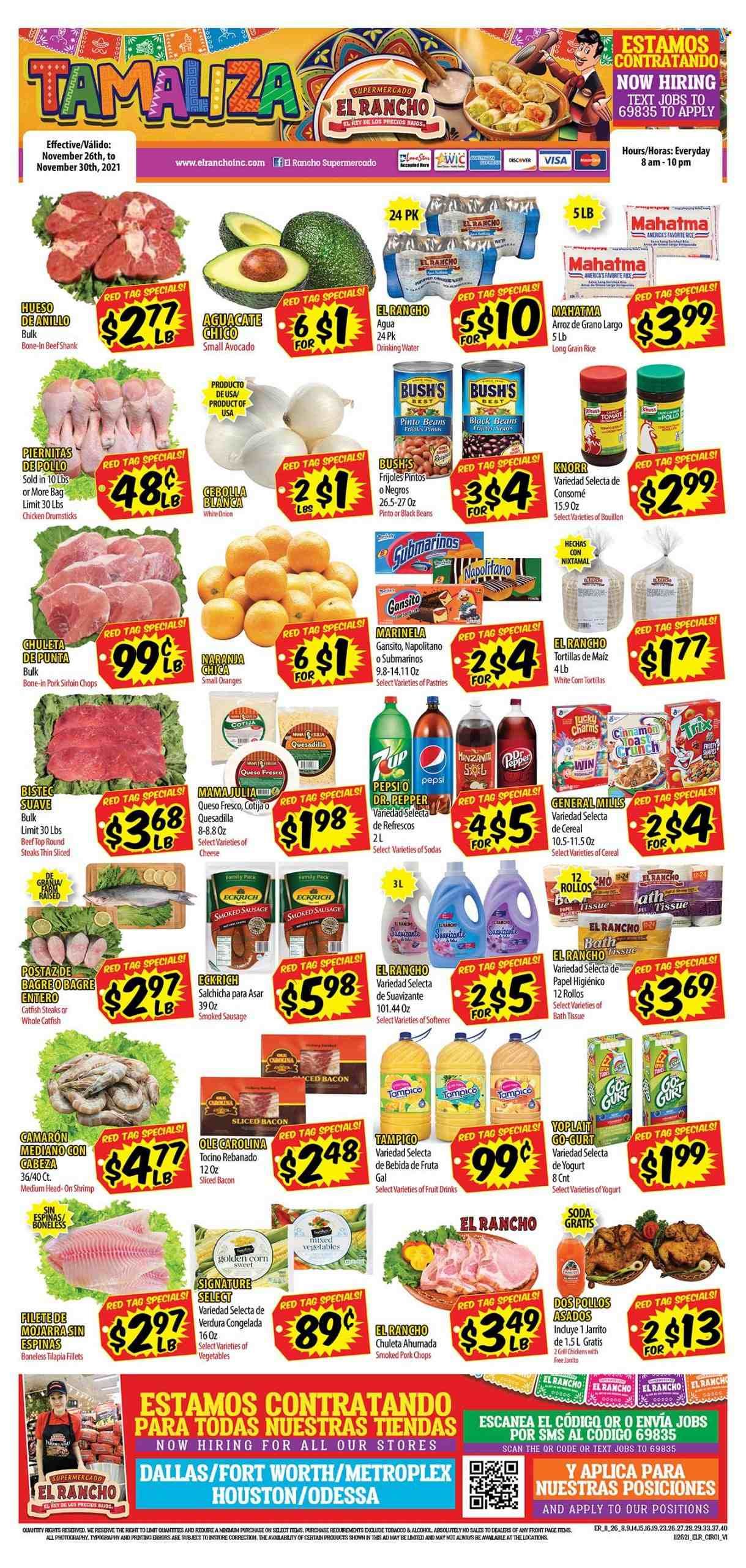 El Rancho (TX) Weekly Ad Flyer November 27 to December 4