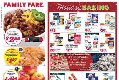 Family Fare (MI) Weekly Ad Flyer November 27 to December 4