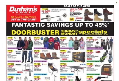 Dunham's Sports (VA) Weekly Ad Flyer November 27 to December 4