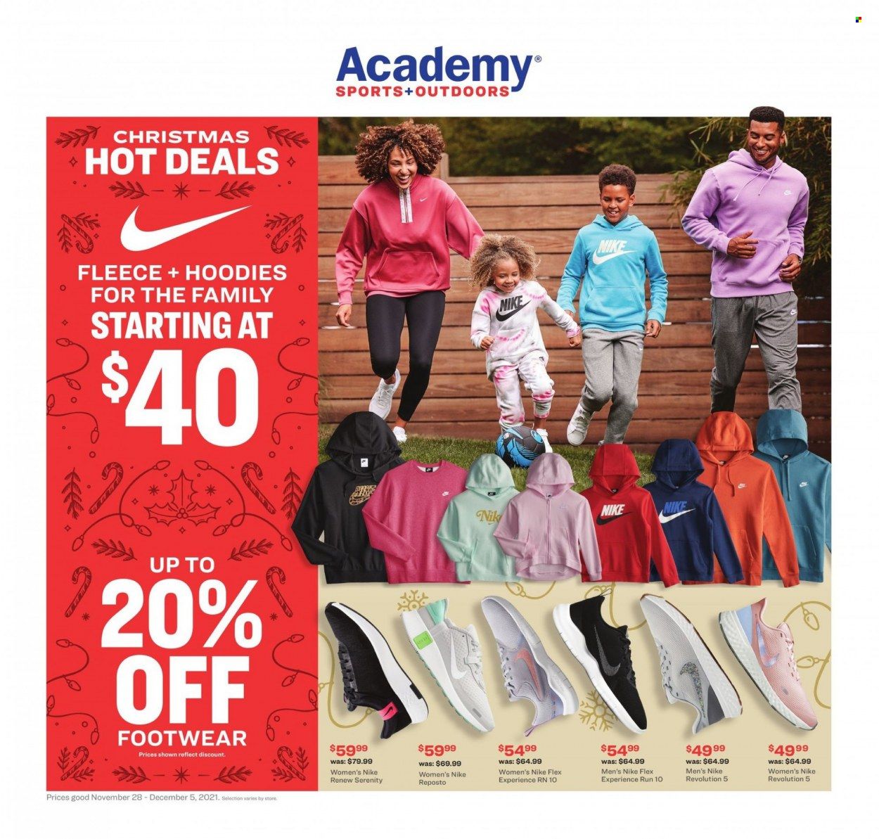 Academy Sports (AL, AR, GA, LA, MO, NC, SC, TN, TX) Weekly Ad Flyer November 27 to December 4