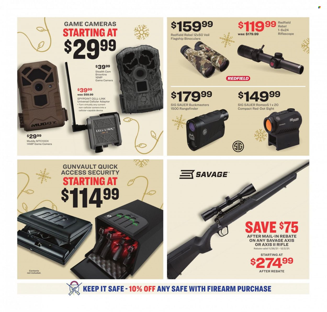 Academy Sports (AL, AR, GA, LA, MO, NC, SC, TN, TX) Weekly Ad Flyer November 27 to December 4