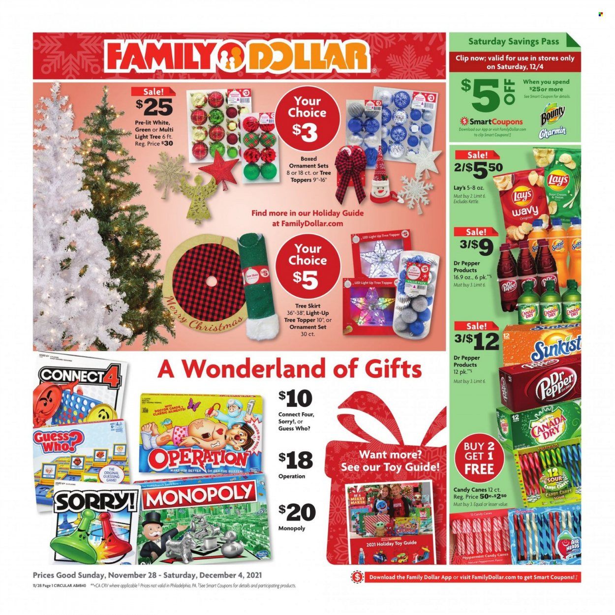 Family Dollar Weekly Ad Flyer November 28 to December 5