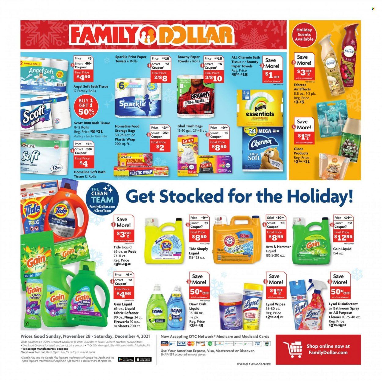 Family Dollar Weekly Ad Flyer November 28 to December 5