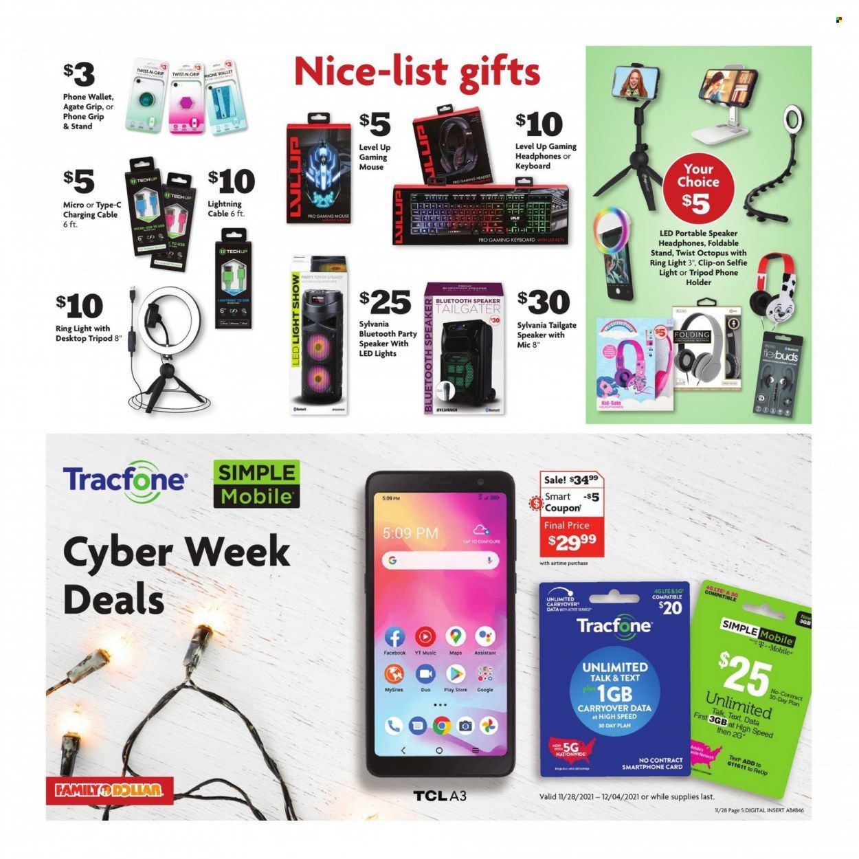 Family Dollar Weekly Ad Flyer November 28 to December 5