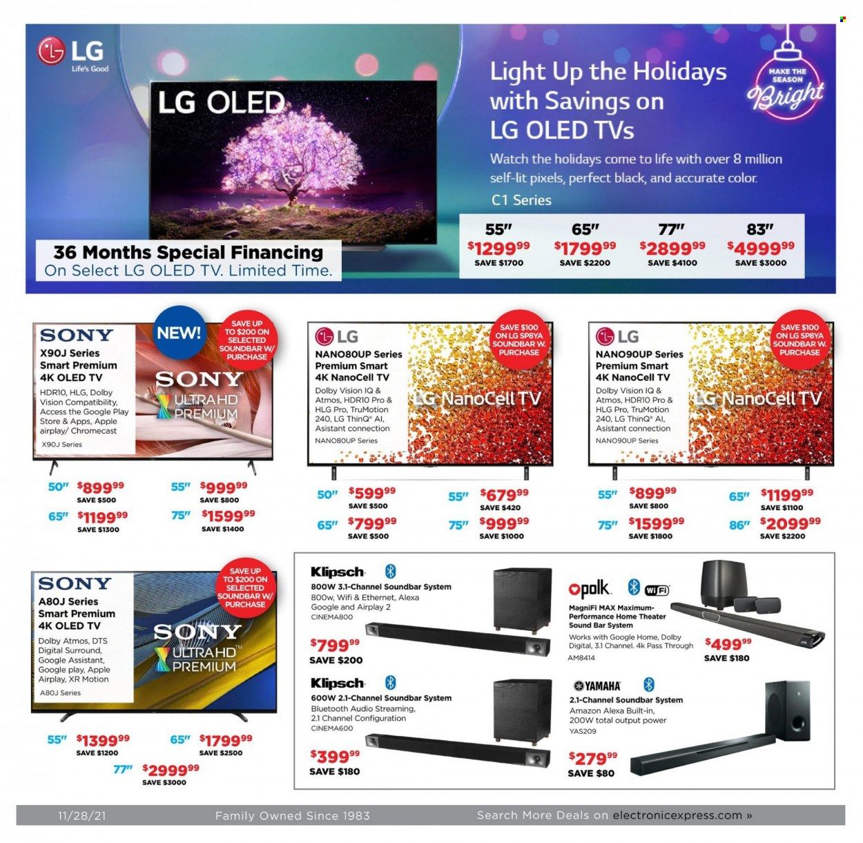 Electronic Express (AL, TN) Weekly Ad Flyer November 28 to December 5