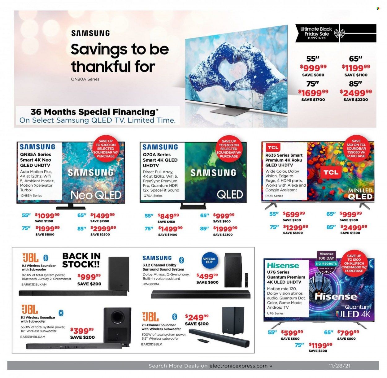 Electronic Express (AL, TN) Weekly Ad Flyer November 28 to December 5