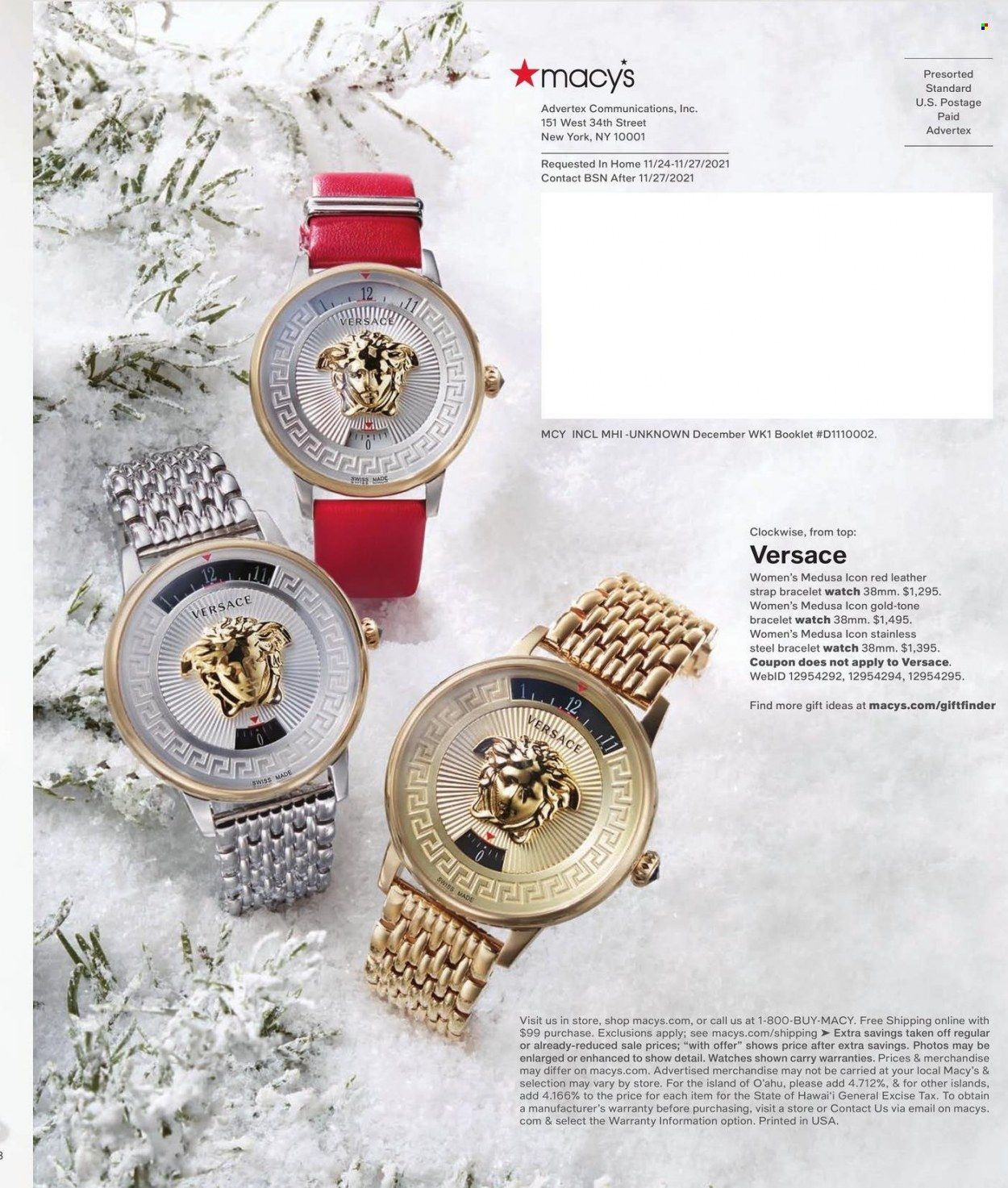 Macy's Weekly Ad Flyer November 29 to December 6