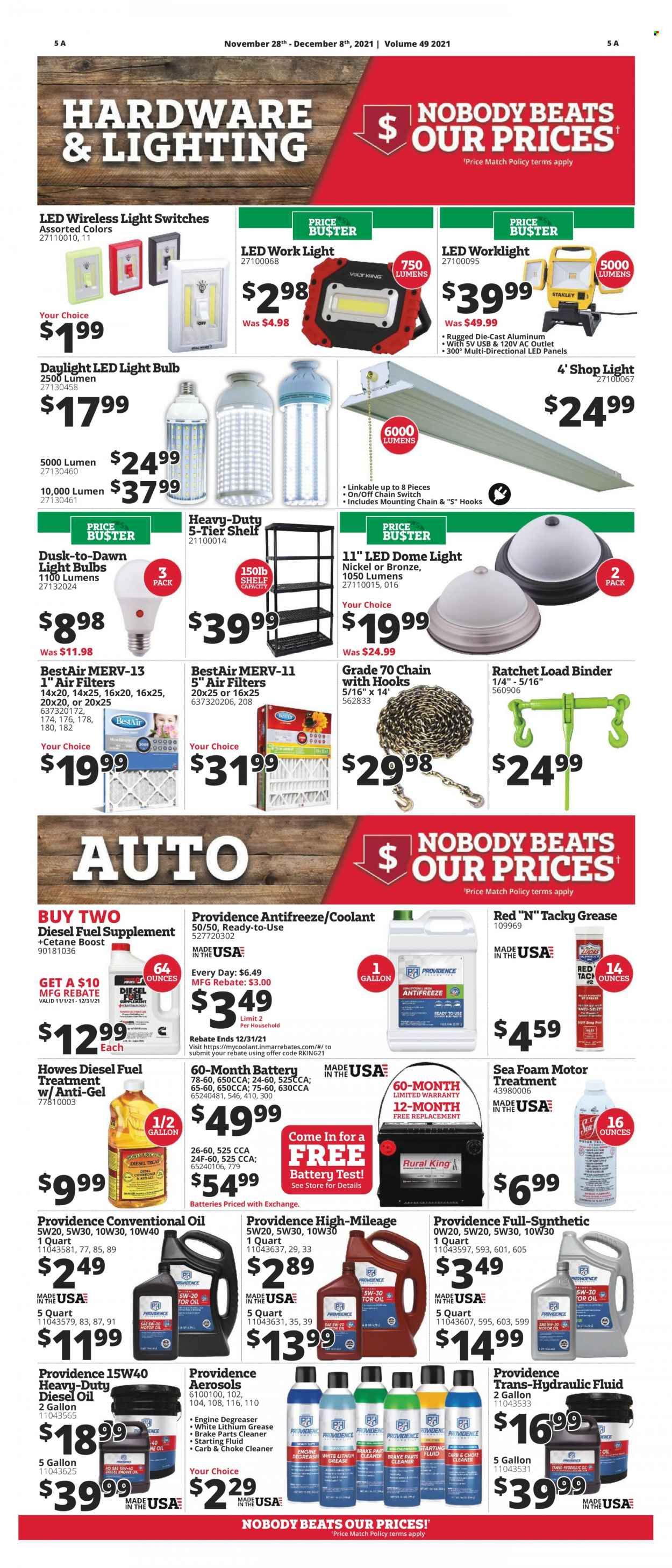 Rural King Weekly Ad Flyer November 29 to December 6