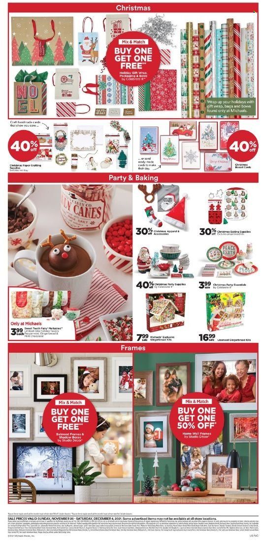 Michaels Weekly Ad Flyer November 29 to December 6