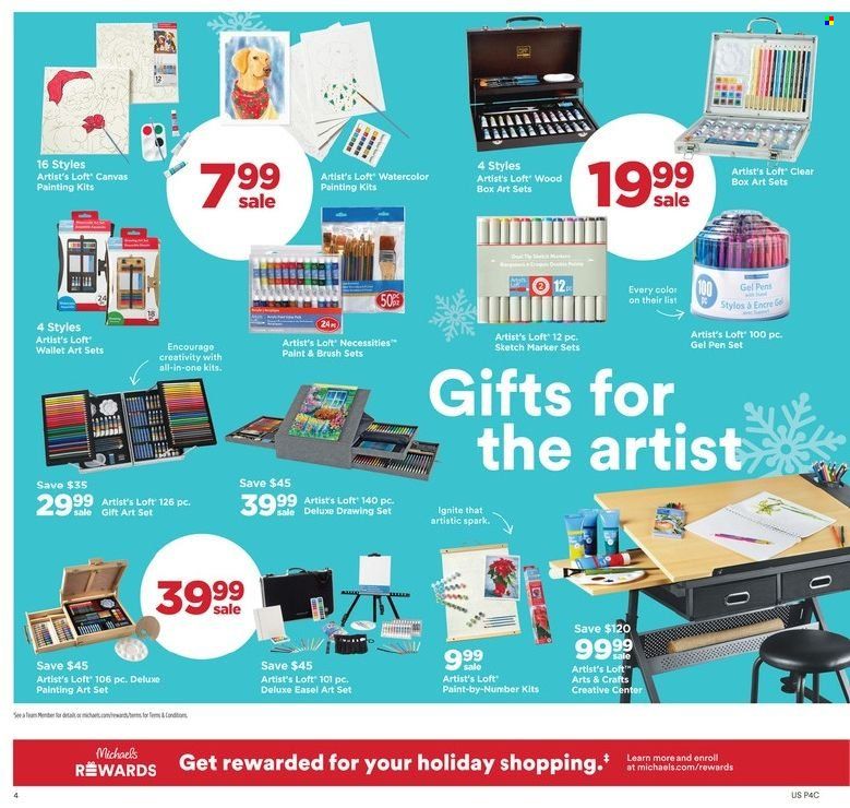 Michaels Weekly Ad Flyer November 29 to December 6