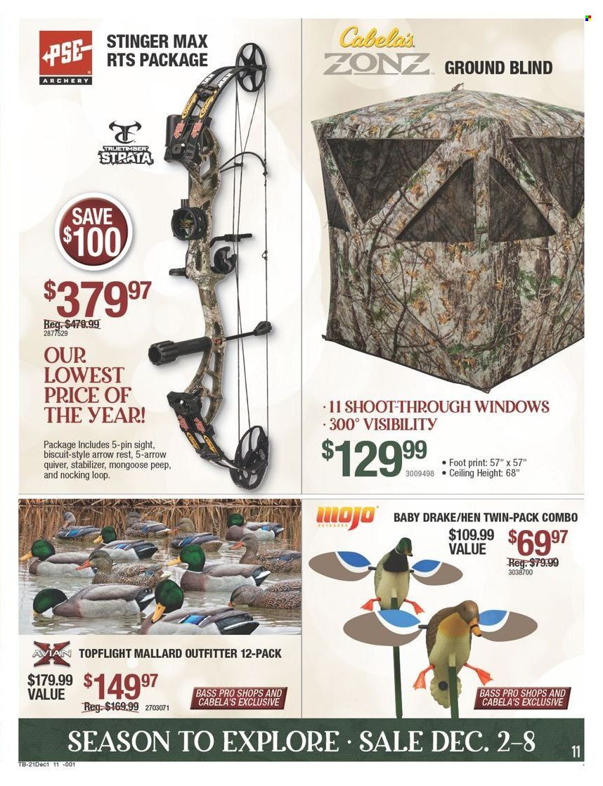 Bass Pro Shops Weekly Ad Flyer November 29 to December 6