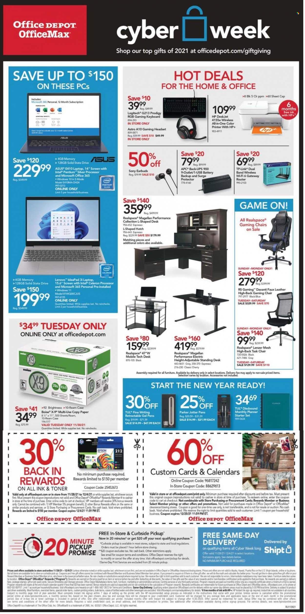 Office DEPOT Weekly Ad Flyer November 29 to December 6