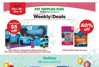 Pet Supplies Plus Weekly Ad Flyer November 29 to December 6