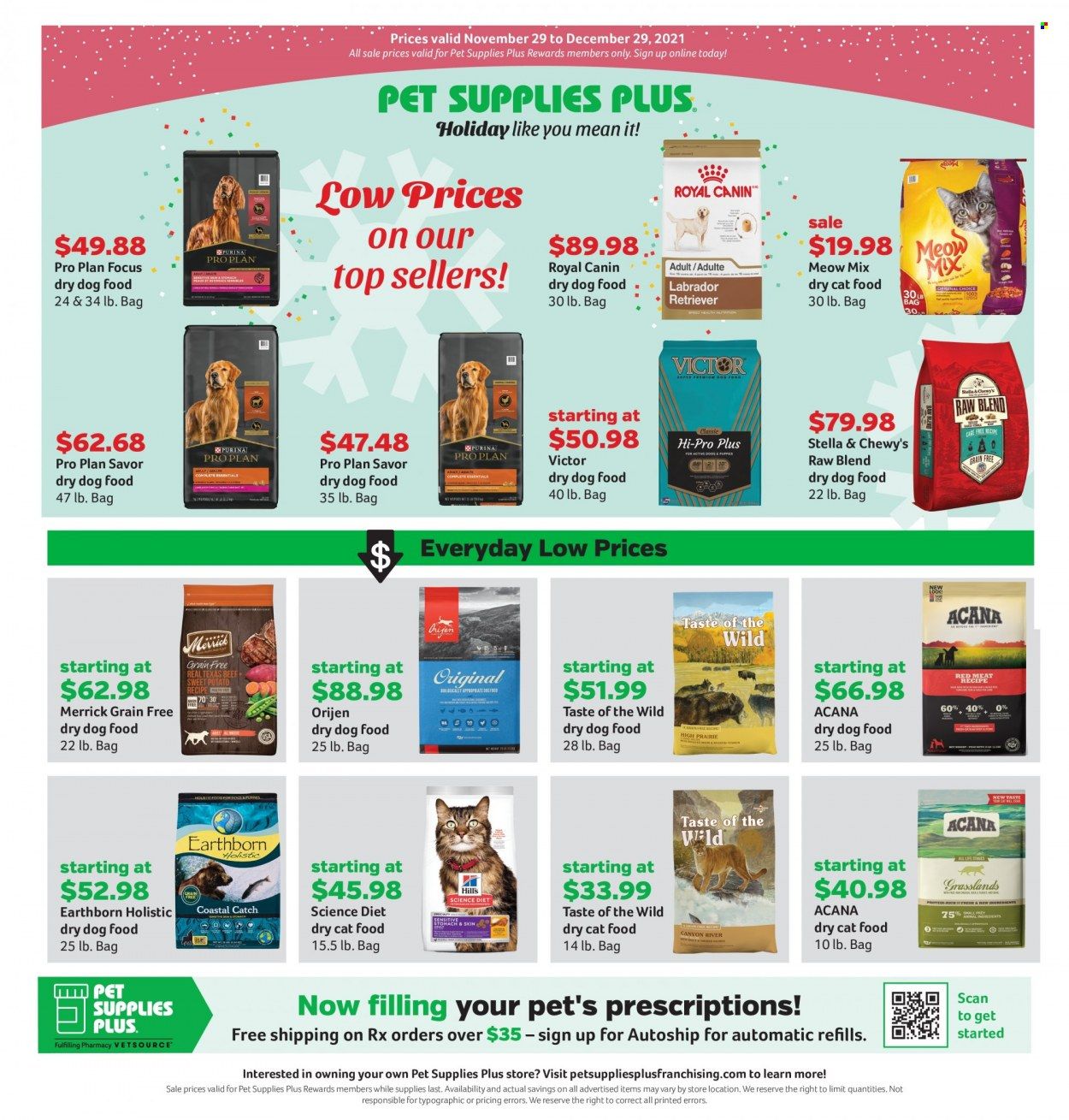 Pet Supplies Plus Weekly Ad Flyer November 29 to December 6
