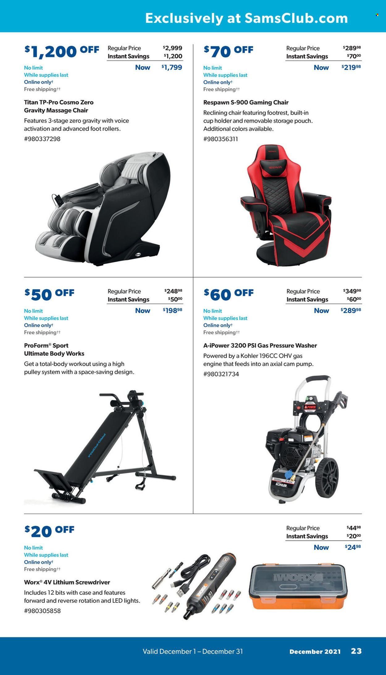 Sam's Club Weekly Ad Flyer November 29 to December 6