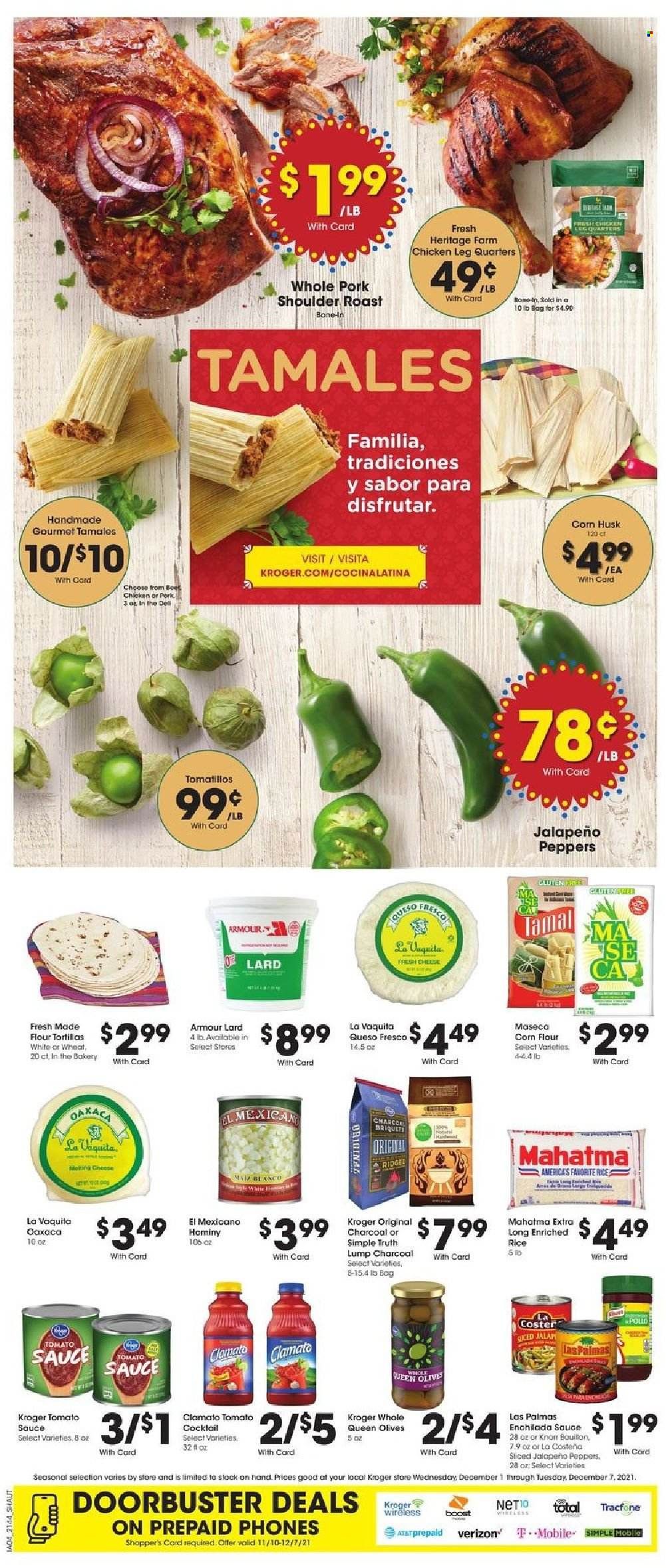 Kroger (GA, IL, LA, MI, OK, SC, TN, TX, VA) Weekly Ad Flyer November 30 to December 7