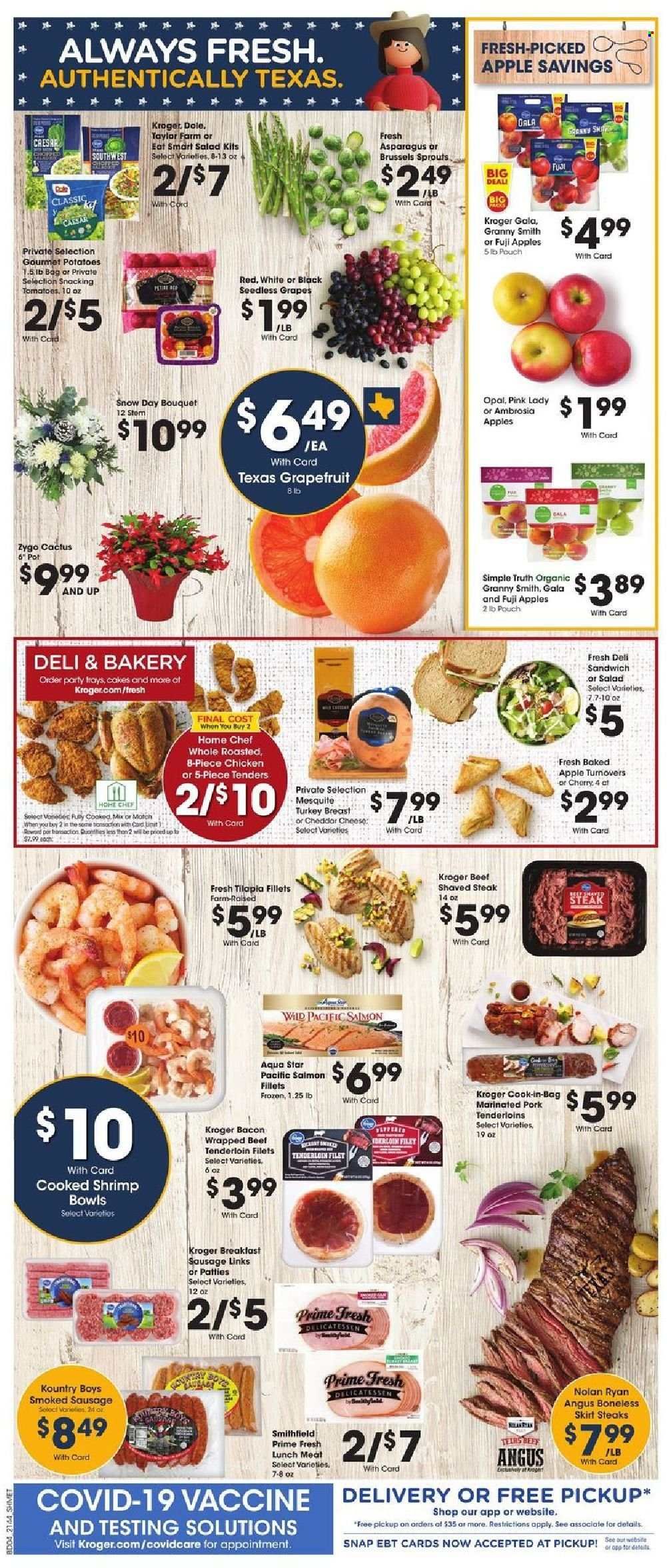Kroger (GA, IL, LA, MI, OK, SC, TN, TX, VA) Weekly Ad Flyer November 30 to December 7