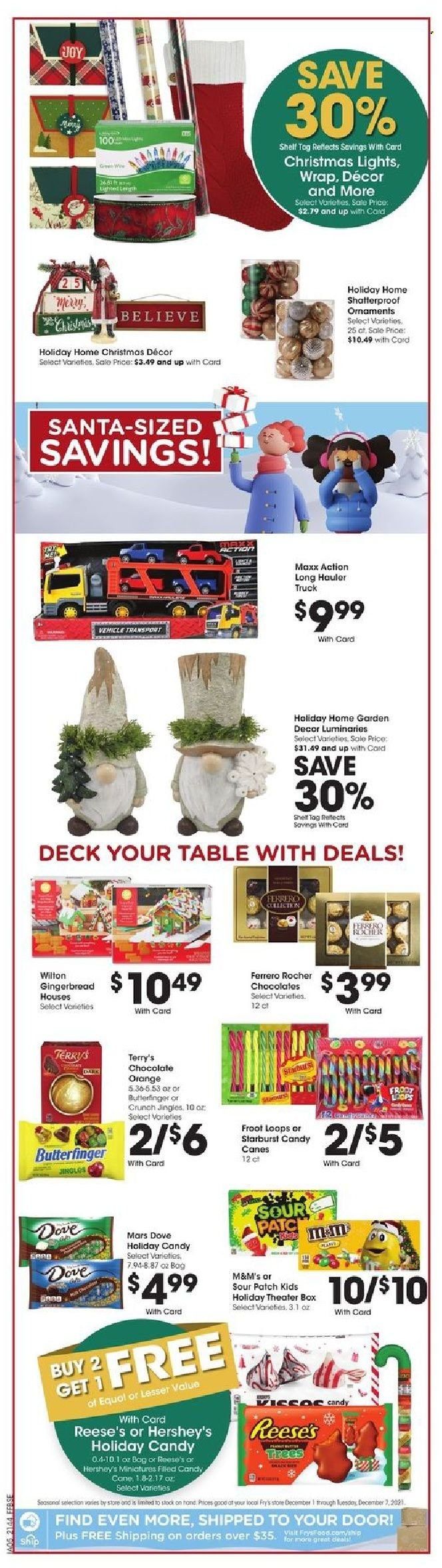 Fry’s (AZ) Weekly Ad Flyer November 30 to December 7