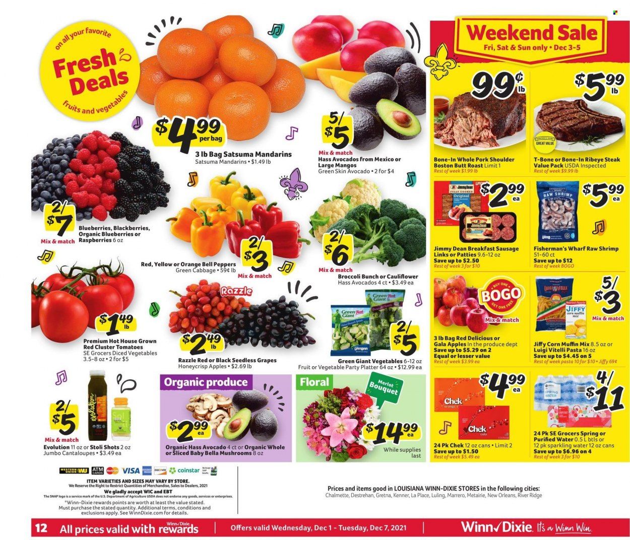 Winn Dixie (AL, FL, GA, LA) Weekly Ad Flyer November 30 to December 7