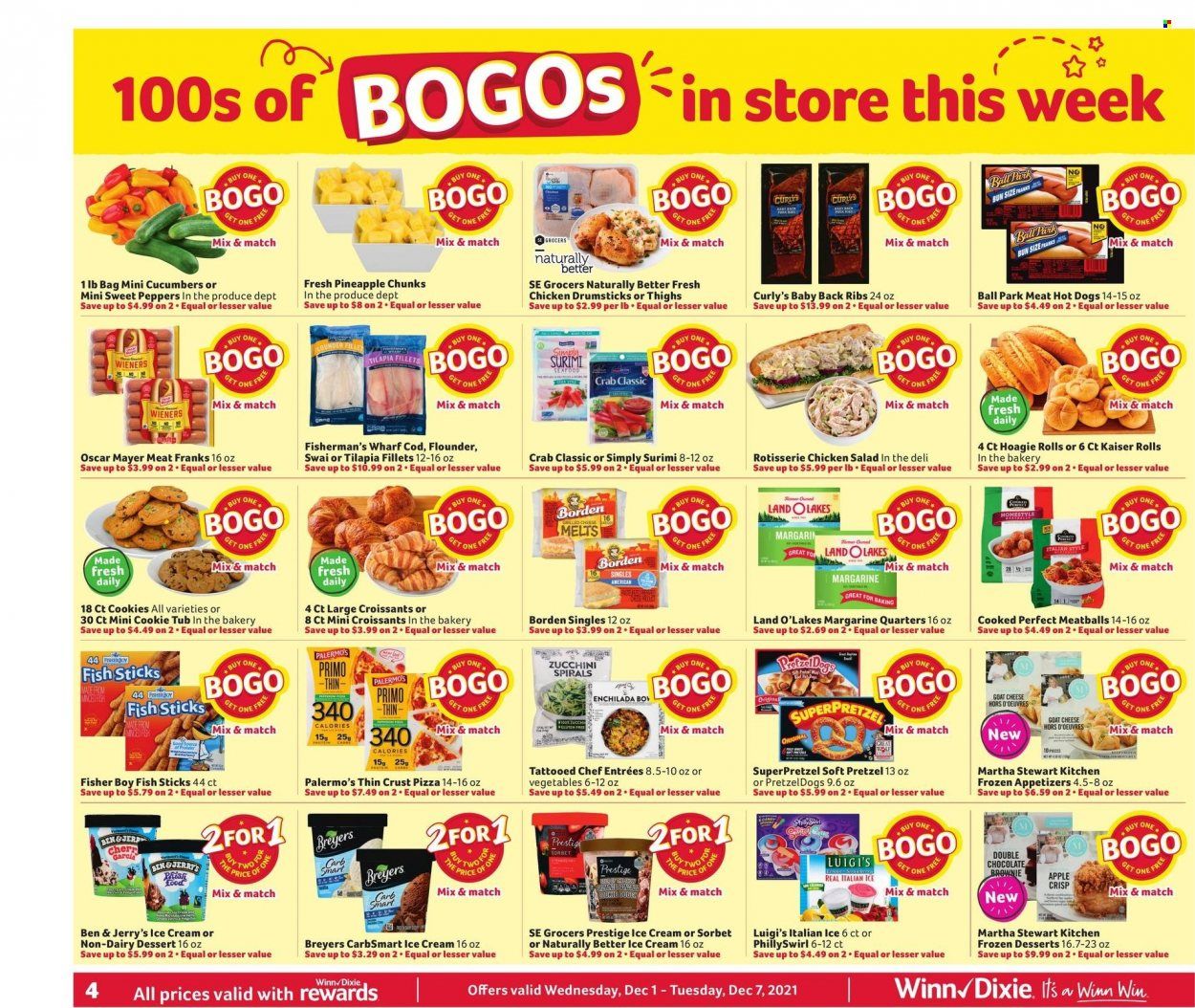 Winn Dixie (AL, FL, GA, LA) Weekly Ad Flyer November 30 to December 7