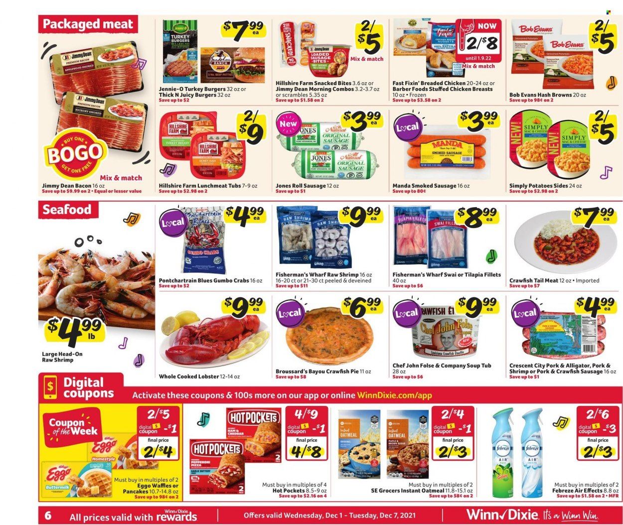 Winn Dixie (AL, FL, GA, LA) Weekly Ad Flyer November 30 to December 7
