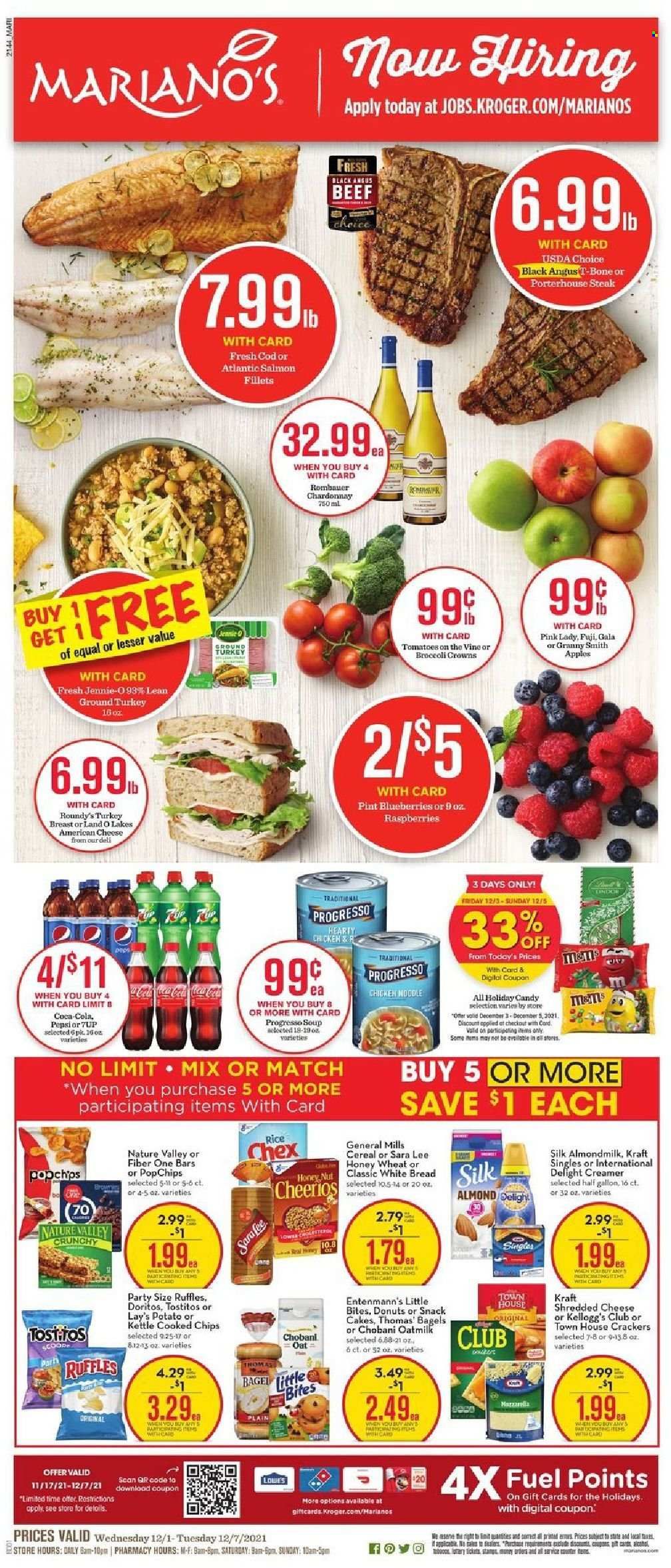 Mariano’s (IL) Weekly Ad Flyer November 30 to December 7