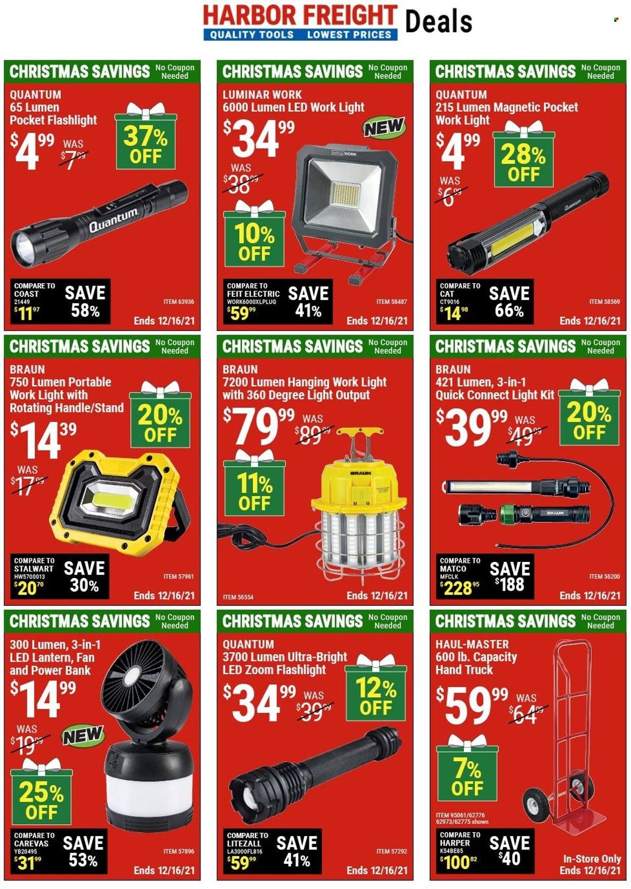 Harbor Freight Weekly Ad Flyer November 30 to December 7