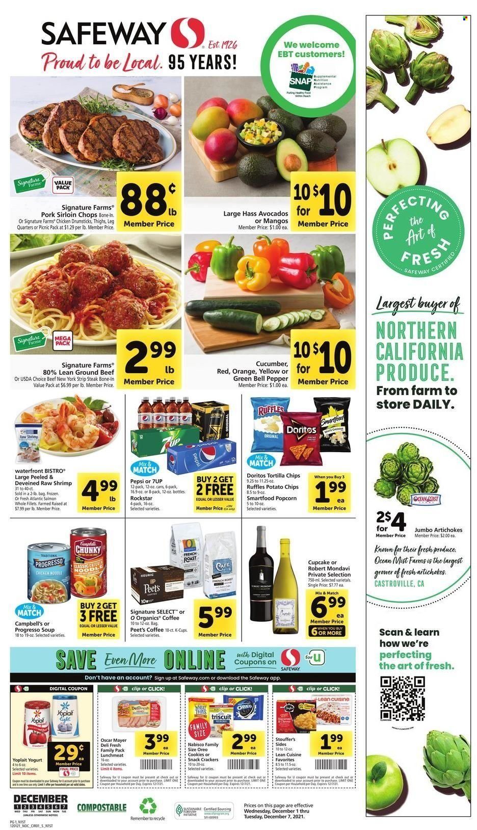 Safeway (AZ, CA, CO, HI, MD, NE, OR, VA, WA) Weekly Ad Flyer November 30 to December 7