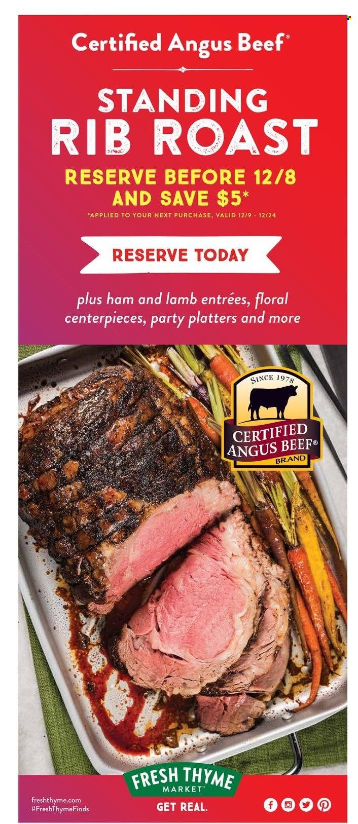 Fresh Thyme Weekly Ad Flyer November 30 to December 7