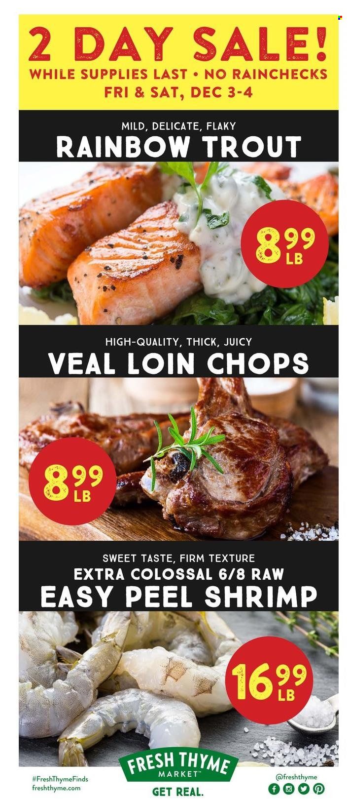 Fresh Thyme Weekly Ad Flyer November 30 to December 7