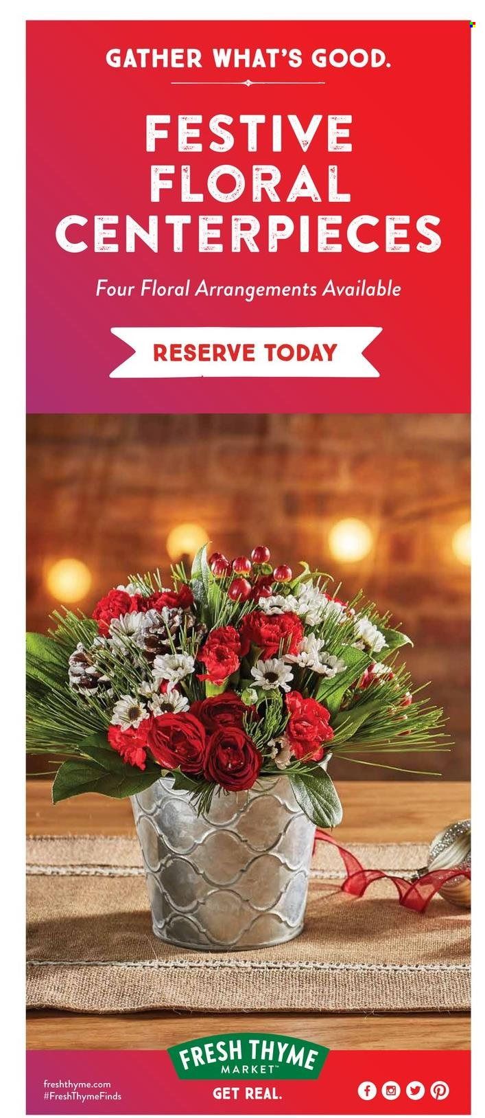 Fresh Thyme Weekly Ad Flyer November 30 to December 7