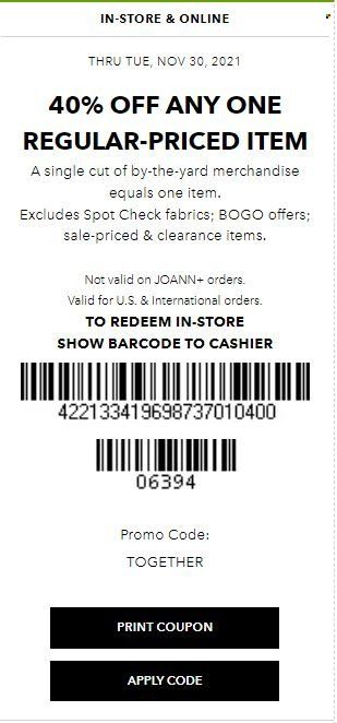 JOANN Weekly Ad Flyer November 30 to December 7