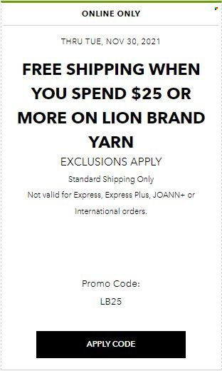 JOANN Weekly Ad Flyer November 30 to December 7